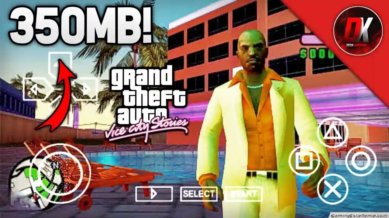 GTA Vice City Stories PPSSPP ISO Zip File Download