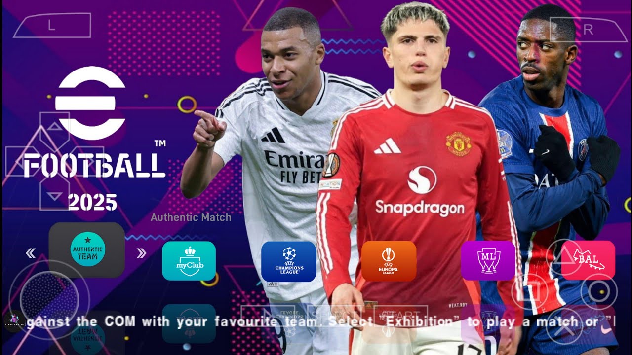 PES 2025 PPSSPP ISO (PES 25 PSP) Android Download - eFootball