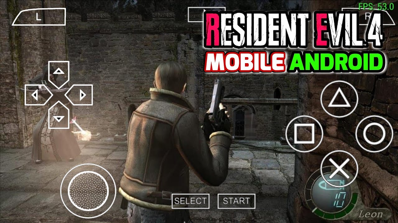 Resident Evil 4 PPSSPP ISO Zip File Download For Android